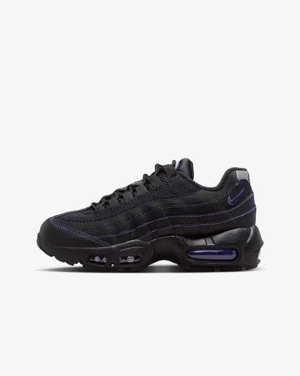 Детские кроссовки Nike Air Max 95 Recraft, черно-фиолетовые