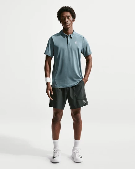Мужские шорты NikeCourt Advantage 6″, черно-белые