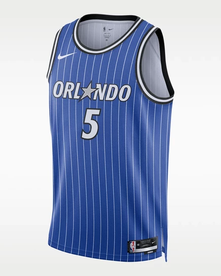 Мужская майка Nike Paolo Banchero Orlando Magic, синяя