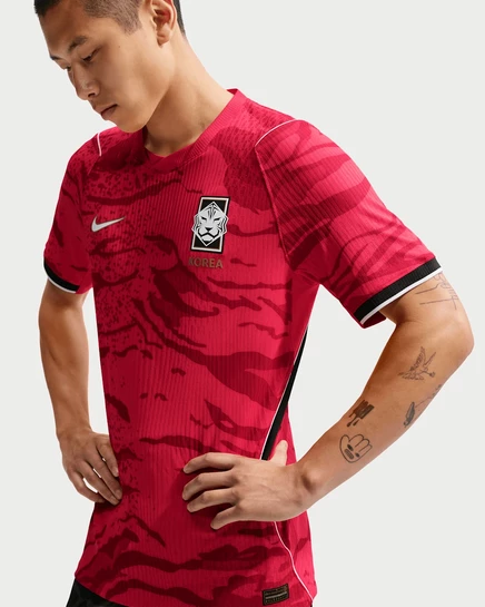 Мужская футбольная футболка Nike Korea 2026, разноцветная