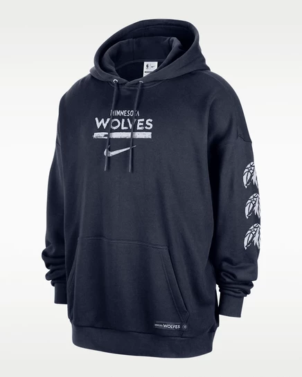Мужская толстовка Jordan Timberwolves, темно-синий/голубой