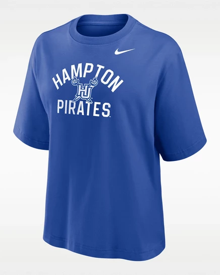 Женская футболка Nike College Hampton, синяя