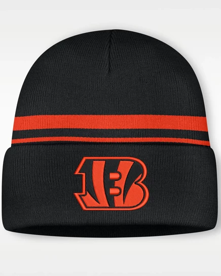 Мужская шапка Nike Cincinnati Bengals, черная