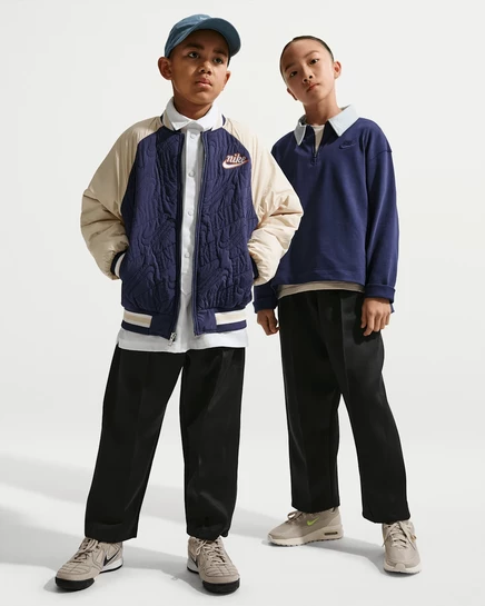 Штаны для детей Nike Sportswear Polyknit, черные