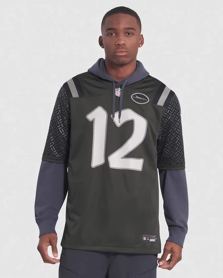 Мужская игровая джерси Nike Joe Namath New York Jets Rivalries, зеленая
