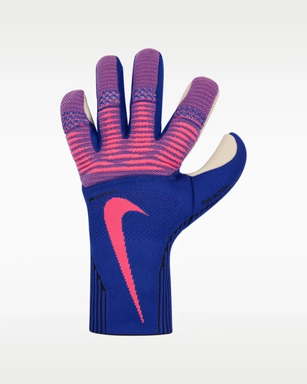 Унисекс вратарские перчатки Nike Phantom Dynamic Fit, синий/черный/розовый