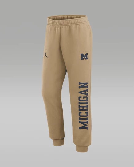 Мужские джоггеры Jordan Michigan Primetime, бежевые