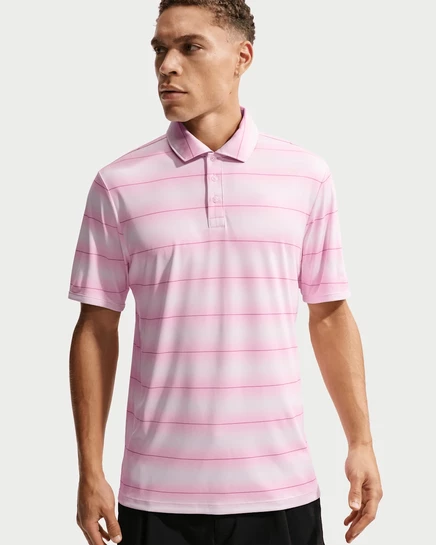 Мужское поло Nike Par Dri-FIT, перламутрово-розовое