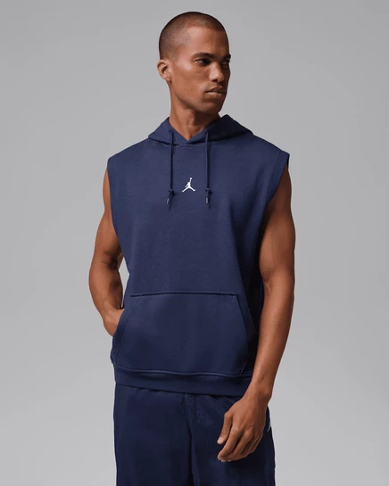 Мужское худи Jordan Sport Crossover без рукавов, темно-синее