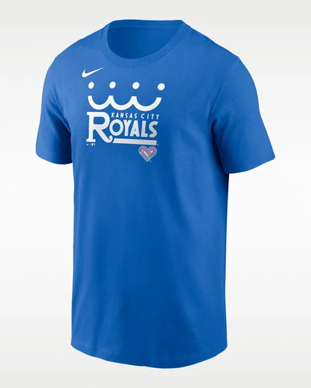 Мужская футболка Nike Kansas City Royals, синяя