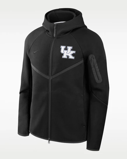Мужская куртка Nike Windrunner Tech Fleece, черная