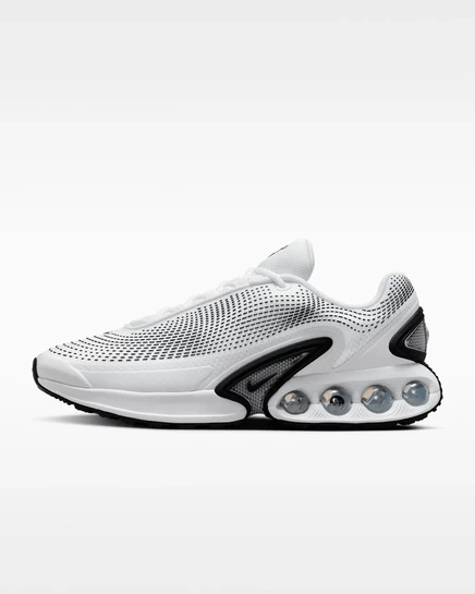 Мужские кроссовки Nike Air Max Dn, бело-серебристо-черные
