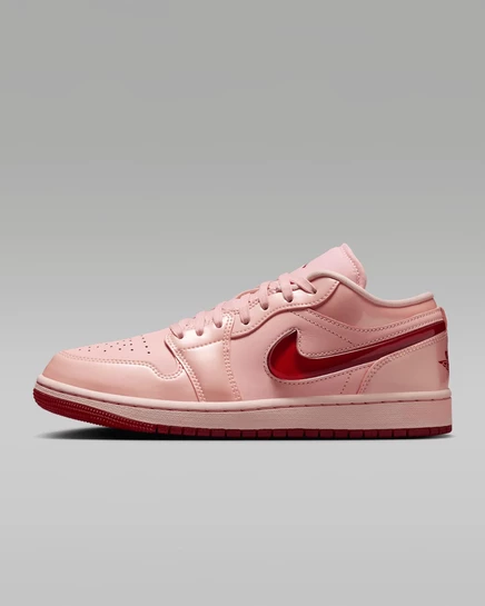Женские кроссовки Air Jordan 1 Low SE, коралловые/красные