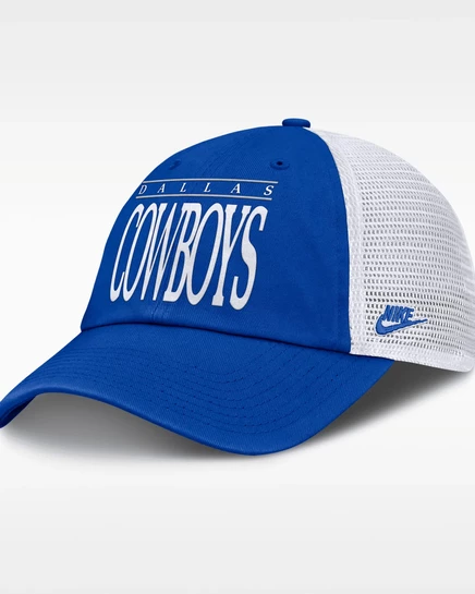 Мужская кепка Nike Dallas Cowboys Rewind Club, синяя