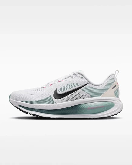 Мужские кроссовки Nike Vomero 18, бело-серо-черные