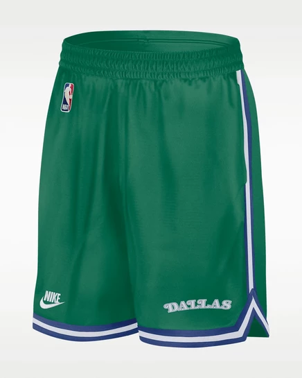 Мужские шорты Nike Dallas Mavericks DNA 8″ Hardwood Classics, зеленые