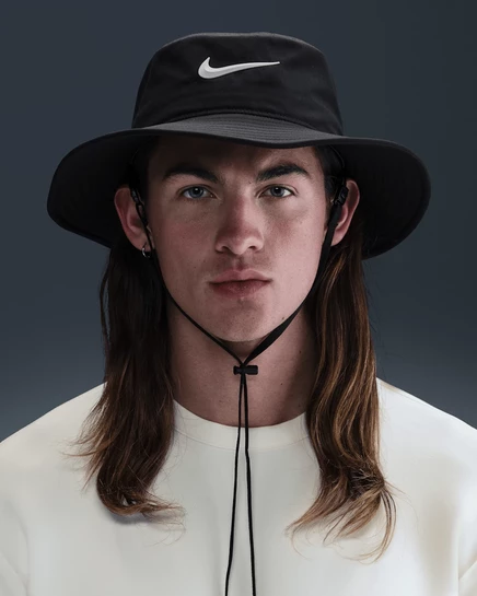 Унисекс панама Nike Apex Dri-FIT, черная/светло-серая