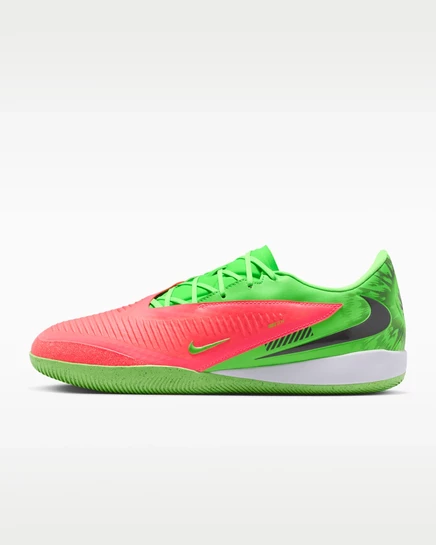 Бутсы Nike Phantom 6 Low Academy AG, розово-зеленые