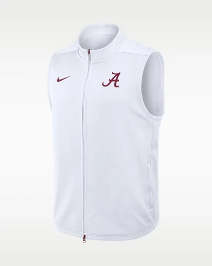 Мужской жилет Nike Alabama Victory, белый