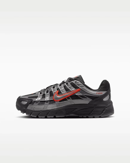 Кроссовки для малышей Nike P‑6000, антрацит/красный/серый