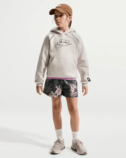 Унисекс шорты Nike Sportswear 4.5″ тканые, темно-зеленые