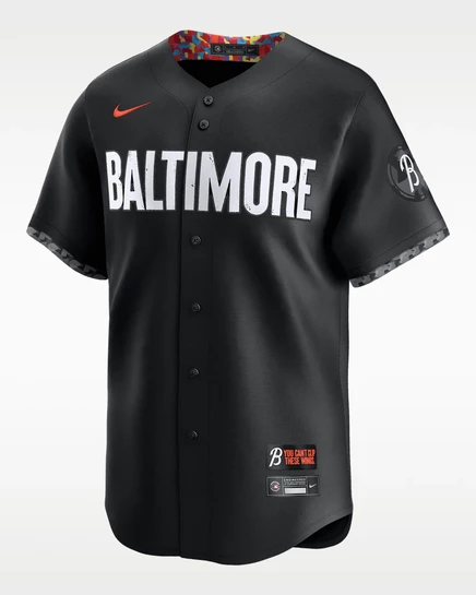 Мужская джерси Nike Orioles Cal Ripken Jr., чёрная