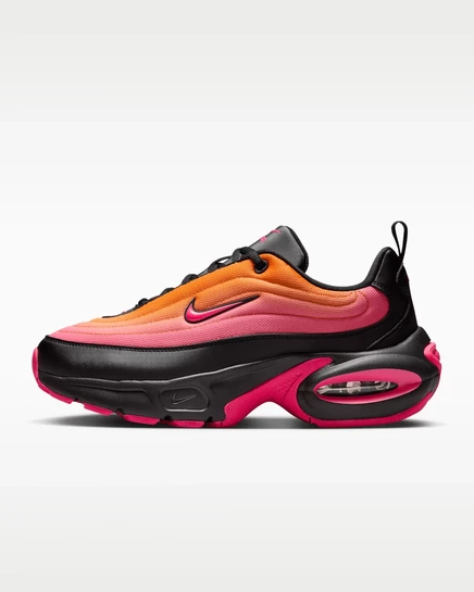 Женские кроссовки Nike Air Max Portal SE, черные/песочно-бежевые/ярко-розовые