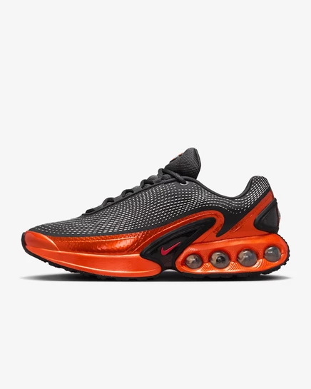 Мужские кроссовки Nike Air Max DN, темно-серые с красным