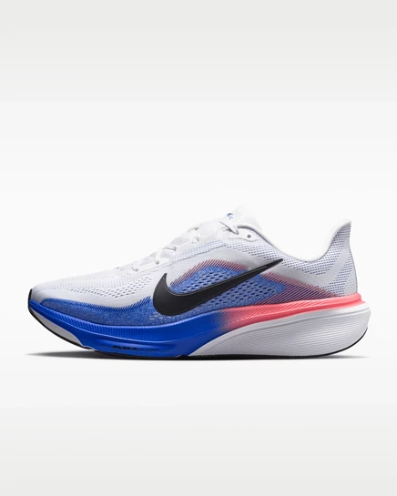Мужские кроссовки Nike Pegasus 42, бело-синие/розовые