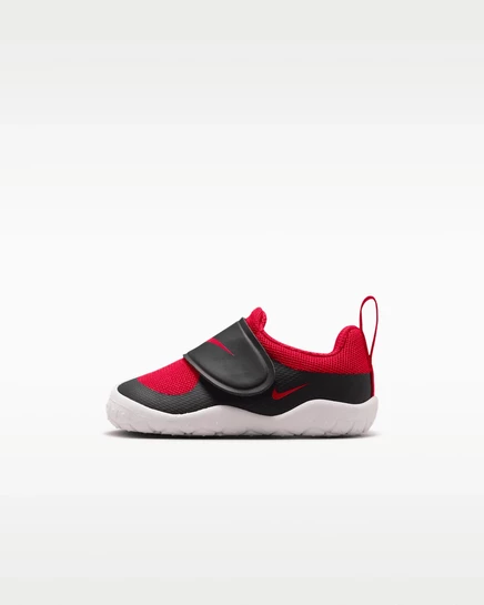 Детские кроссовки Nike Swoosh 1, черно-белые с красным