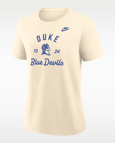 Женская футболка Nike Duke Legacy, натуральная