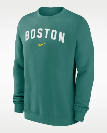 Мужской свитшот Nike Boston Red Sox 2-Hit, зеленый