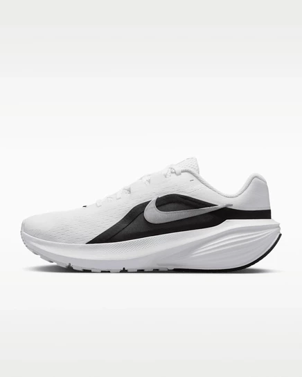 Мужские беговые кроссовки Nike Downshifter 14, белые/черные/серебристые