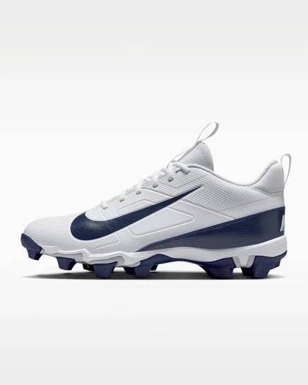 Унисекс бутсы nike alpha menace 4 shark, бело-темно-синие