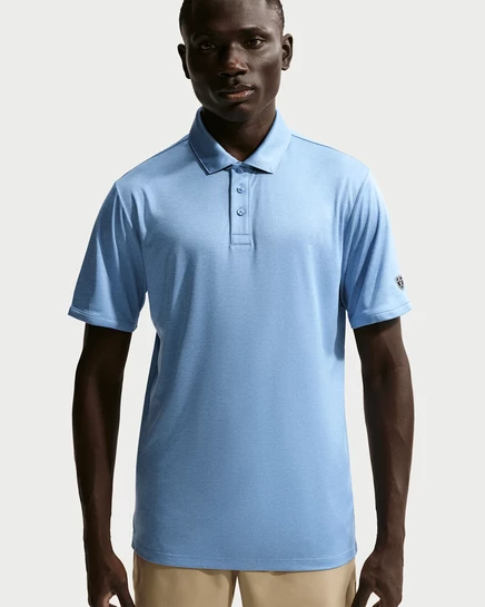 Мужское поло Nike Par Dri-FIT, синее