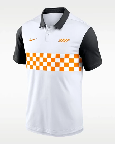 Мужское поло Nike Tennessee Athletic Prep Vapor, белое