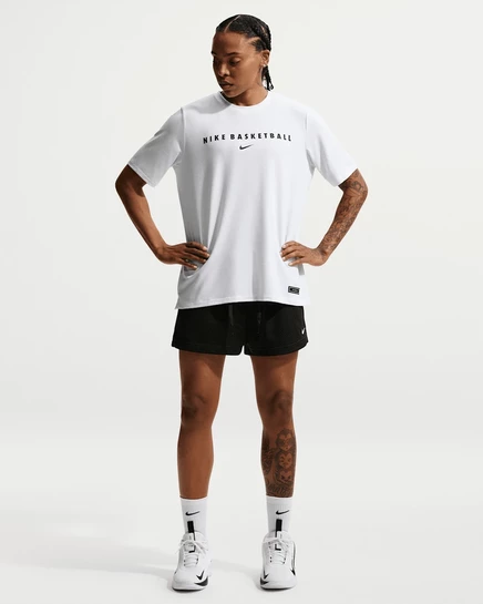 Женские баскетбольные шорты Nike Essential, черно-белые