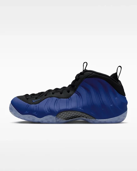 Мужские кроссовки Nike Air Foamposite One, тёмно‑синие/чёрные
