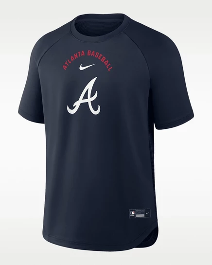 Мужская футболка Nike Authentic Batting Practice Dri‑FIT, синяя