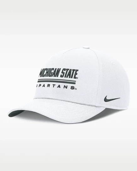 Мужская кепка Nike Michigan State Dri-FIT, белая