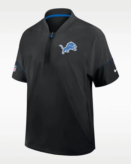 Мужская куртка Nike Detroit Lions Coach, черная