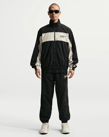 Мужские легкие брюки Nike Sportswear Club, черные/светло-хаки