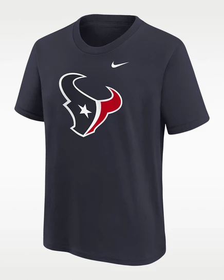 Детская футболка Nike Houston Texans, темно-синяя