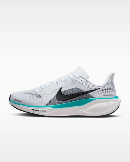 Мужские беговые кроссовки Nike Pegasus 41 белые/пыльный кактус/ледниково-голубой