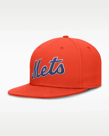 Мужская бейсболка Nike New York Mets True, оранжевая