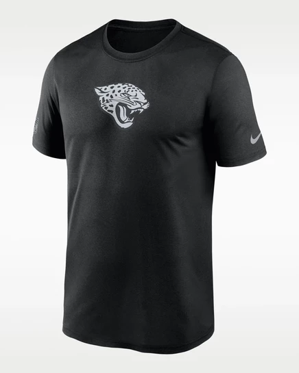 Мужская футболка Nike Jacksonville Jaguars Dri‑FIT, черная