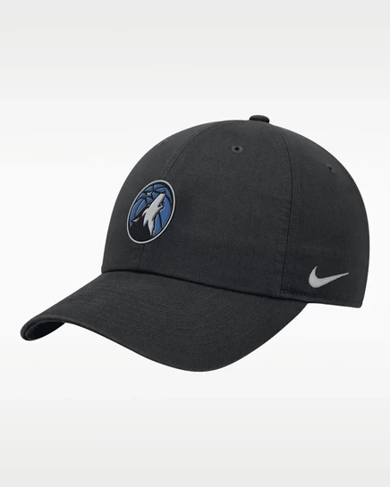 Унисекс кепка Nike Minnesota Timberwolves NBA, черная