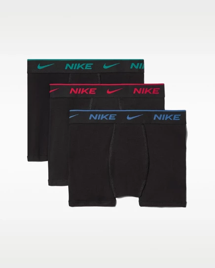 Трусы-боксеры для мальчиков Nike Dri-FIT, 3 шт., красные