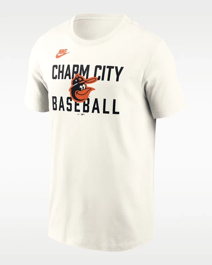 Мужская футболка Nike Orioles в стиле 70-х, кремовая