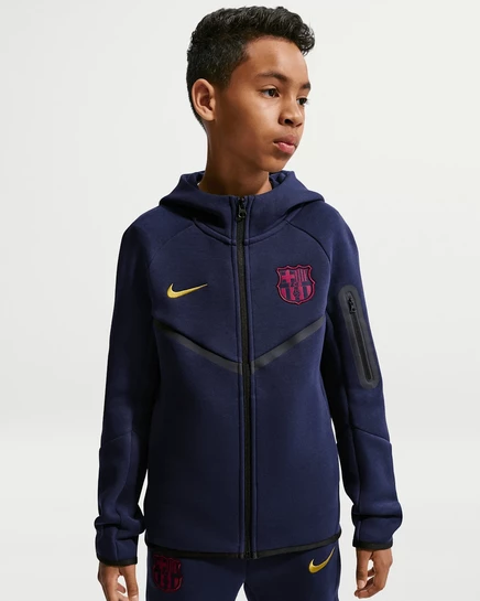Худи для мальчиков Nike FC Barcelona, сине-желтое